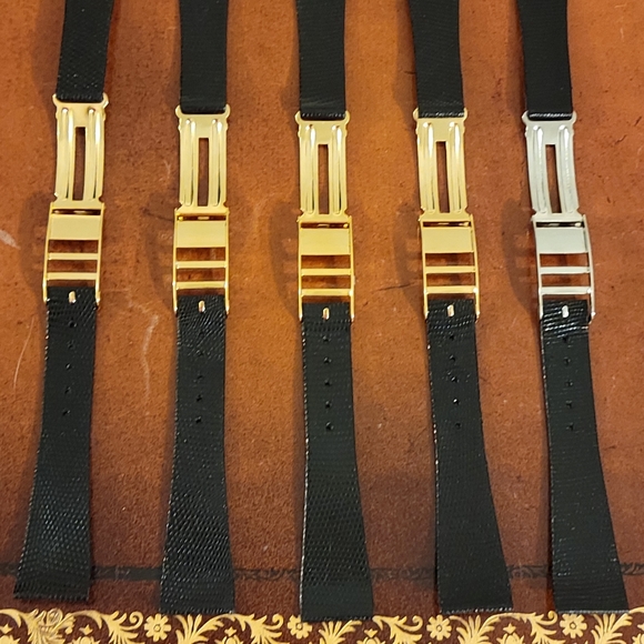 Vintage/New Swiss Made Genuine Lizzard Deployment Buckle 20mm - Picture 2 of 9